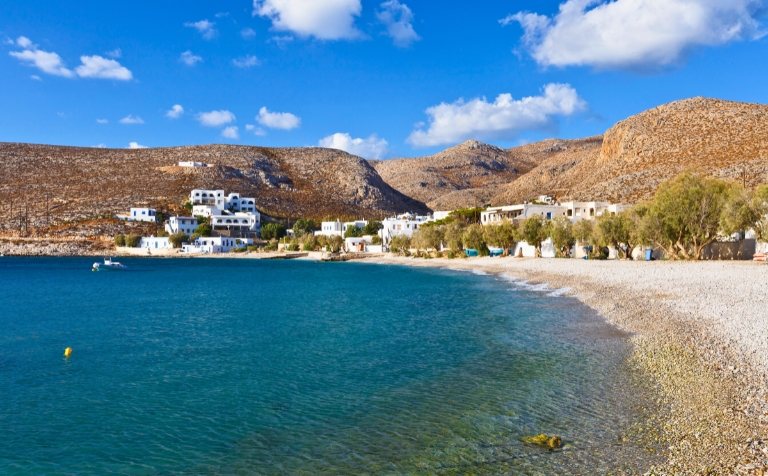 Hohlidia beach, Folegandros