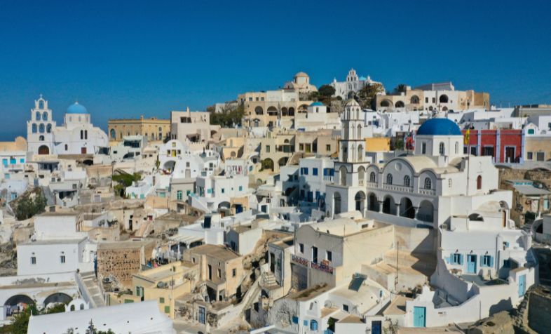 ? ύργος, χωριό Σαντορίνη