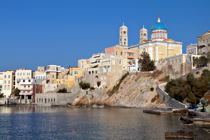 Town in Syros