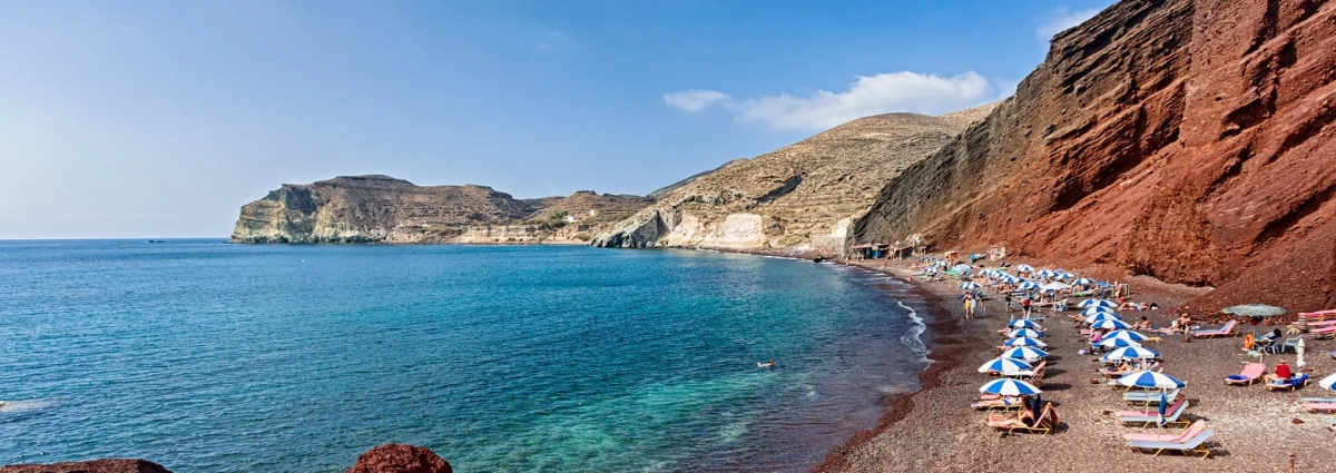 Santorini Red Beach (Photos)