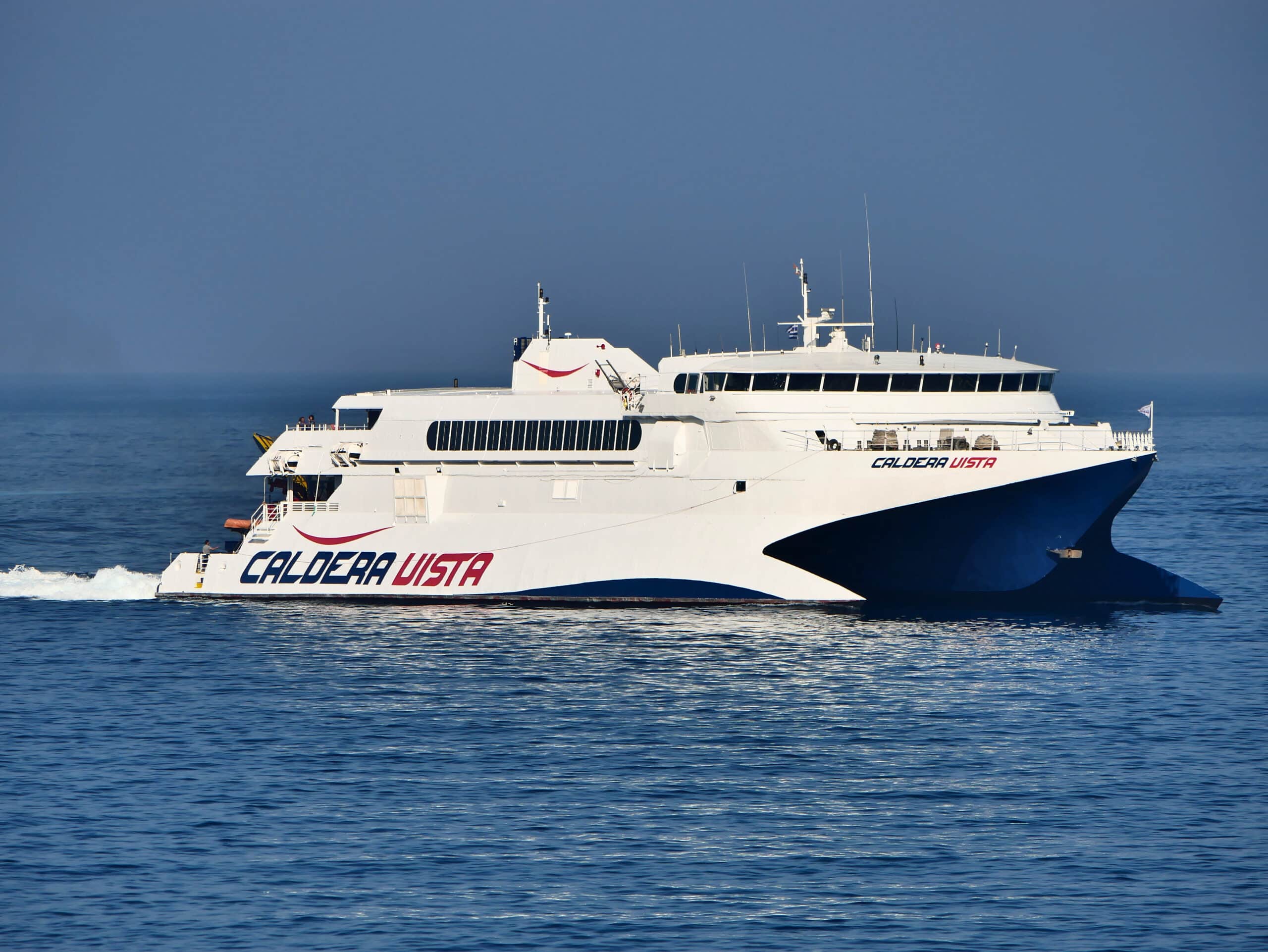 high speed catamaran greece