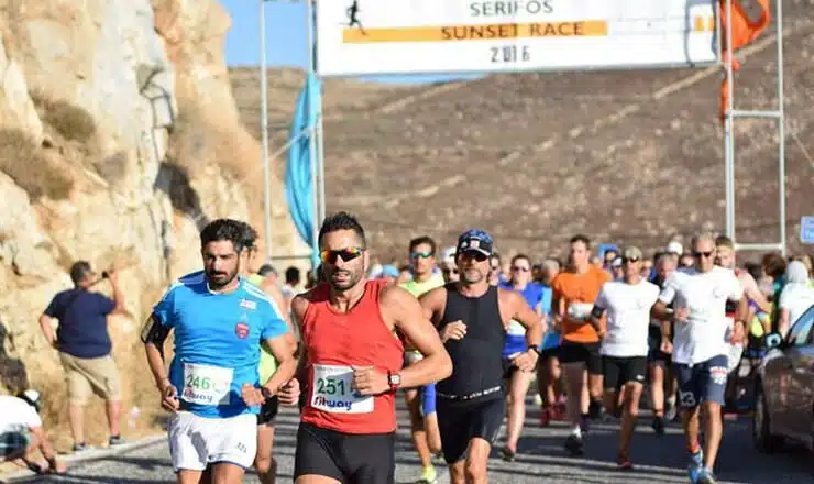 Serifos sunset race