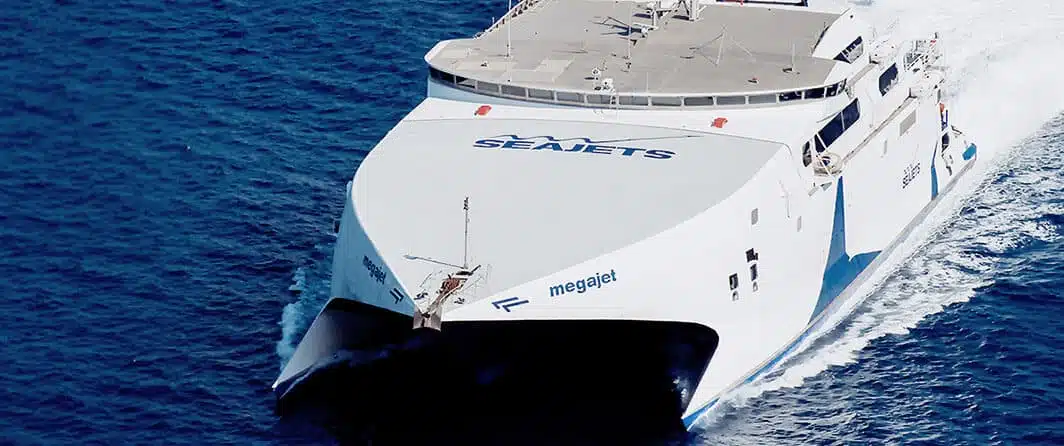 high speed catamaran greece
