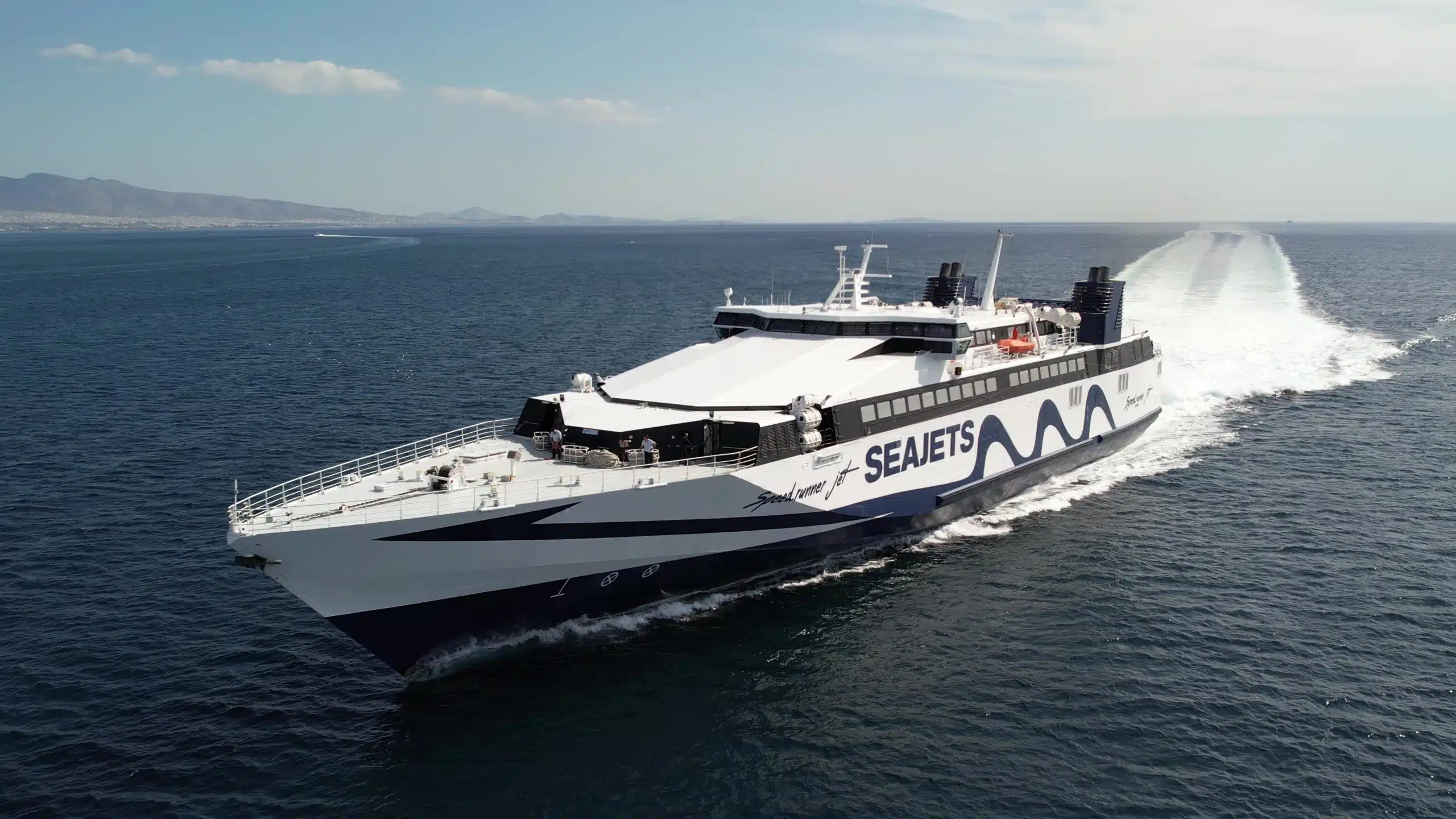 high speed catamaran greece