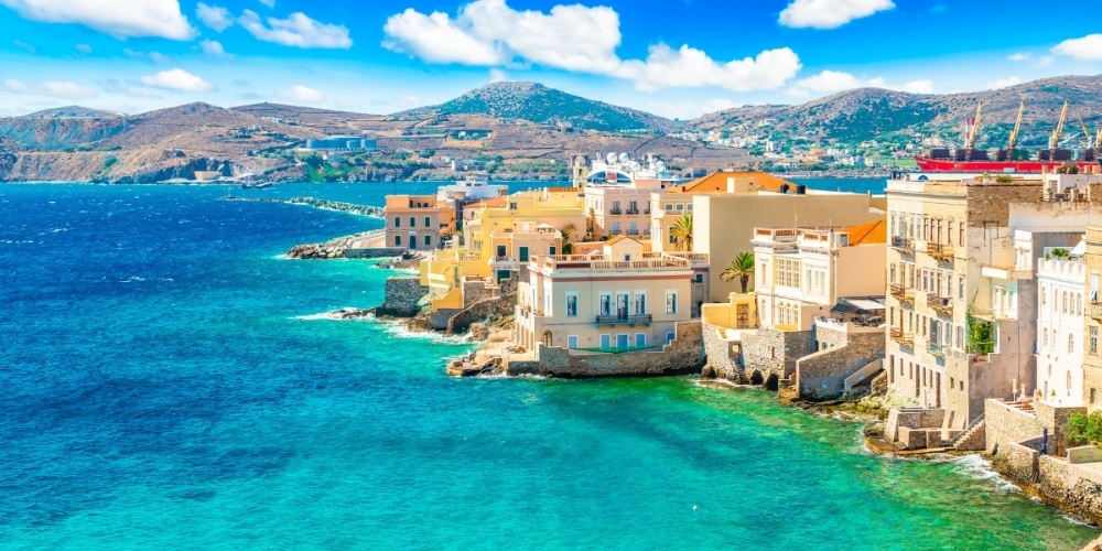 Syros island Greece