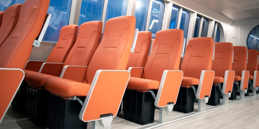 Eurochampion Jet Silver Class with Orange Seats