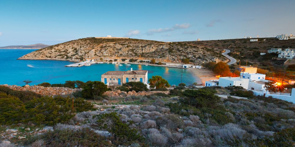 Agios Georgios Iraklia port
