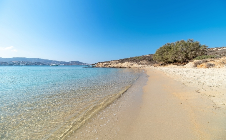 Sandy Marcello Beach, Paros