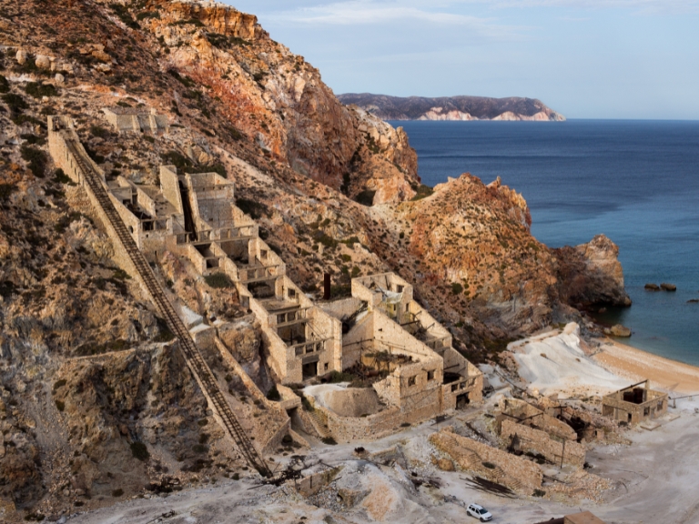 Mines at Thiorichia, Milos