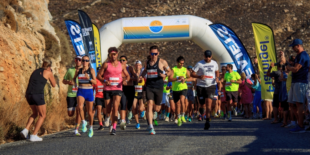 Serifos Sunset Race 2025 during start